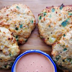 A picture of Asian Flavored Tuna Patties.