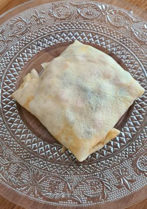 Une photo de Crêpes jambon champignons