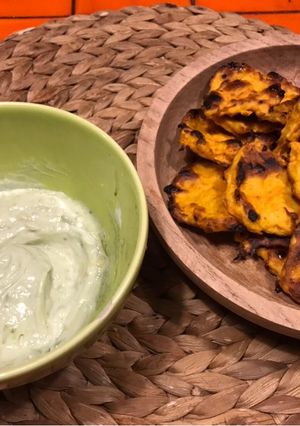 Una foto de Nachos de zanahoria saludables