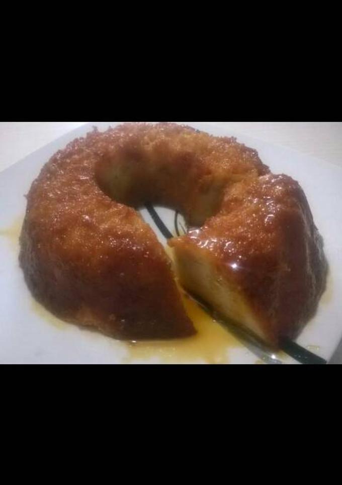 Una foto de Super budin de pan!!♡