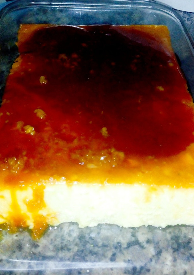 Una foto de Budín de pan SIN HORNO