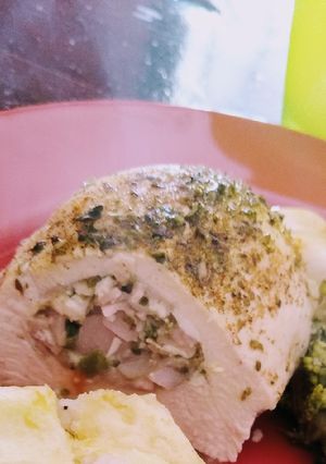Una foto de Pollo Relleno