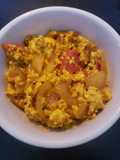 Paneer bhurji oil free