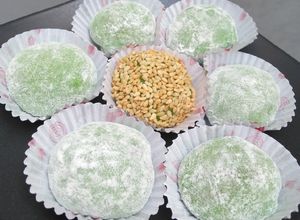 Foto resep Kue Mochi isi Kacang Tanah