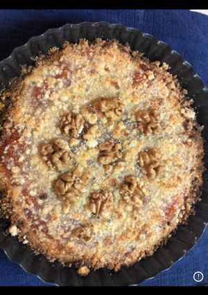 Una foto de Kuchen durazno