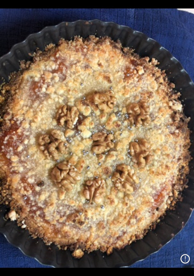 Una foto de Kuchen durazno