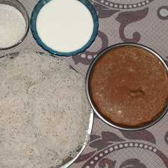 A picture of இடியாப்பம் சிக்கன்குழம்பு (idiyapam Chicken Kulambu Recipe in Tamil).