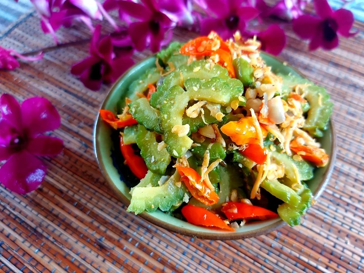 Cara Gampang Menyiapkan Resep Tumis pare teri medan yang Bisa Manjain Lidah Anti Ribet, Bikin Ngiler