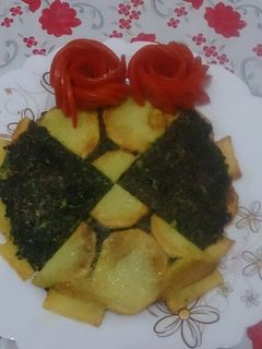 عکسی از دستور کوکو سبزی