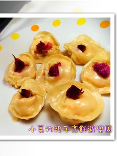 玫瑰雞肉煎餃『淬釀中式下午茶點』 的食譜成品照片