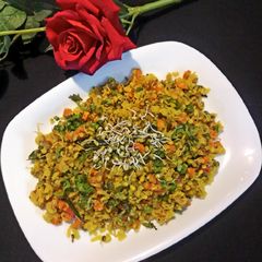 A picture of Moong Poha.