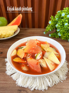 Foto resep Rujak Kuah Pindang khas Bali