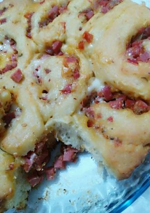 Foto resep Pizza roll bolognaise