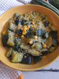 Contorno di zucchine e mais