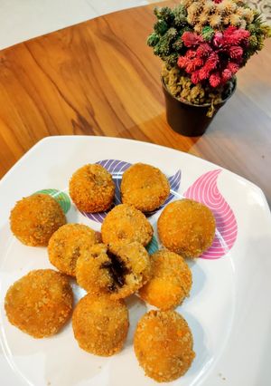 Foto resep Bola Pisang Coklat