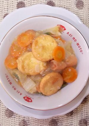 Foto resep Sapo tahu capcai praktis