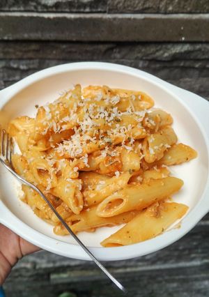 Foto resep Penne L' arrabbiata ala mamaK (mpasi 1y+)