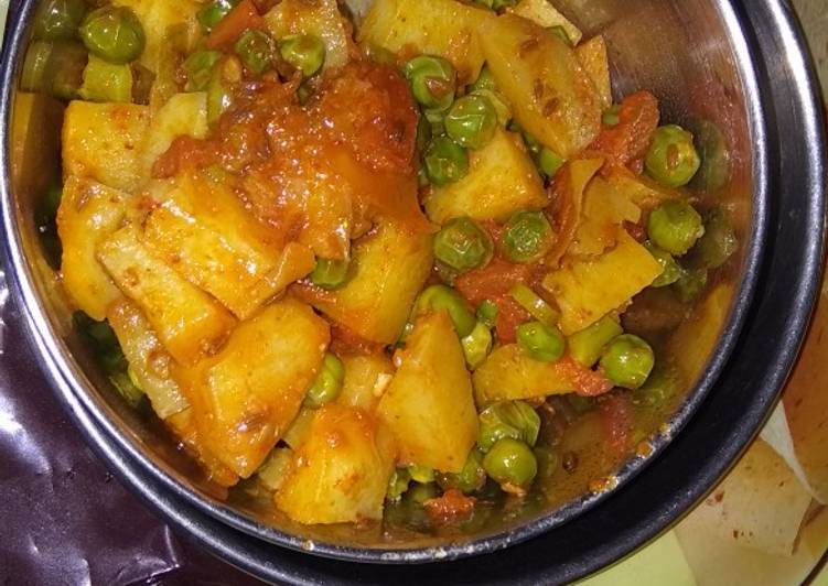 Easiest Way to Make Award-winning Masala aloo matar