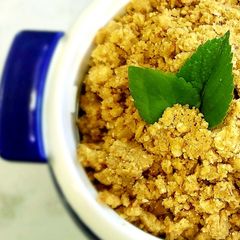 Oats panjiri A picture of Oats panjiri.