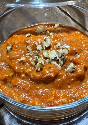 Una foto de Dip Morrón (muhammara tradicional)