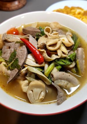 รูปของ ต้มแซ่บเครื่องในหมู