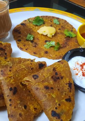 દૂધી ના થેપલા (Dudhi Thepla Recipe In Gujarati) રેસીપી મુખ્ય ફોટો