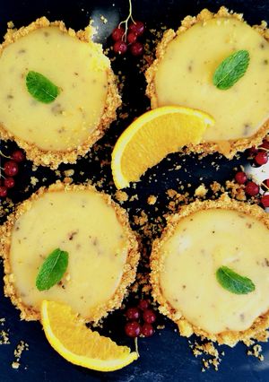 Une photo de 🍋Tartes aux citrons sans cuisson🍋