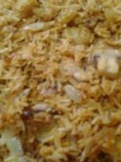 Una foto de Arroz al Fungi