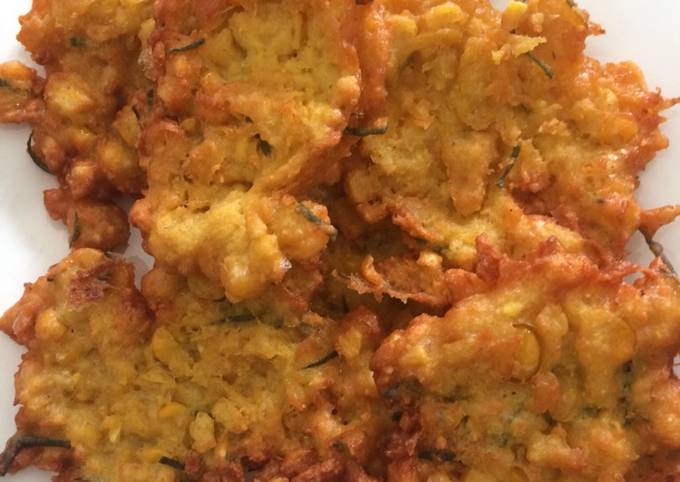 Bagaimana Menyiapkan Bakwan jagung ala RM Manado *M16, Bisa Manjain Lidah