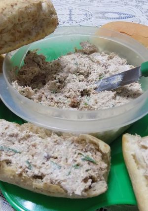 Una foto de Paté rápido de pollo, carne o cerdo