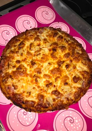 Hawaii gluténmentes pizza recept fotója