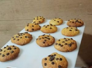 Una foto de Galletas con chips de chocolate