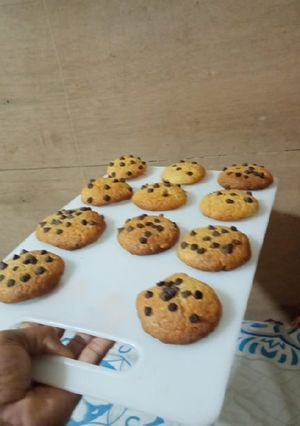 Una foto de Galletas con chips de chocolate