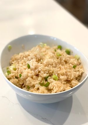 A picture of Sweet Onion Rice.