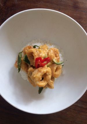 Foto resep Cumi Saus Telur Asin