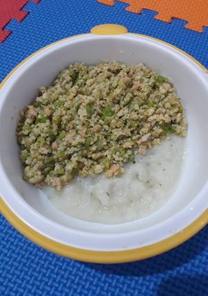 Foto resep Mpasi 8+ Salmon Brokoli cacah