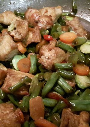 Foto resep Tumis sayur dan petai