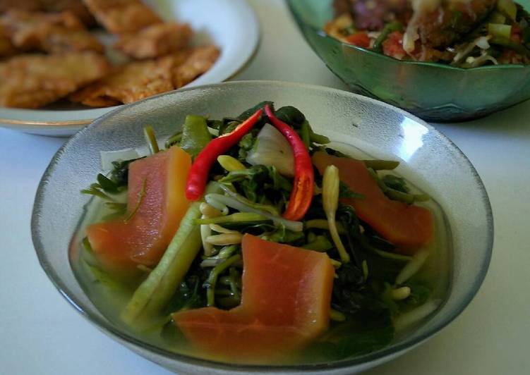 Cara Gampang meracik Sayur Bening Campur/Gulé phét (#pr2_sayurbening) yang praktis