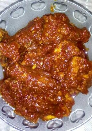 Foto resep Ayam Tahu bumbu merah