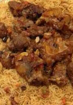 صورة لوصفة تاجينه لحم