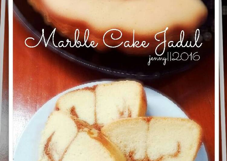 Resep Marble Cake Jadul Pak Sahak yang Enak