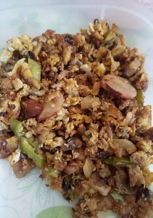 Foto resep Orak arik ikan asin