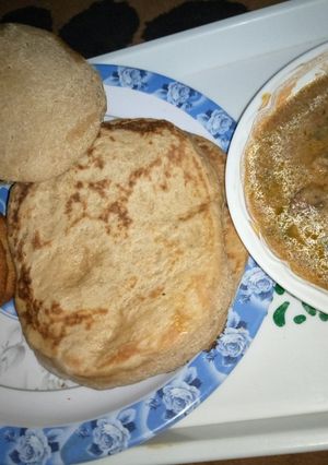 Gurasar alkama ainihin hoton girkin
