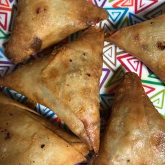 Shahi samose(shahi mince) A picture of Shahi samose(shahi mince).