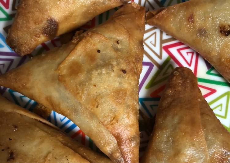 Recipe of Gordon Ramsay Shahi samose(shahi mince)