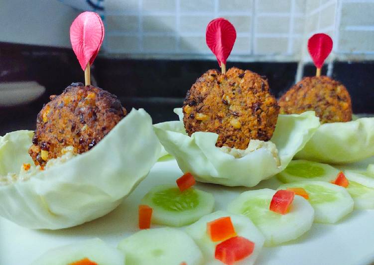 Step-by-Step Guide to Make Favorite Mix sprouts falafel