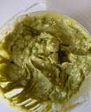Dip queso azul y aguacate