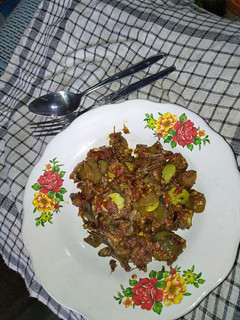 Foto resep Sambal terong teri petai