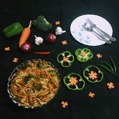 Veg Chow Mein / Chinese Noodles A picture of Veg Chow Mein / Chinese Noodles.