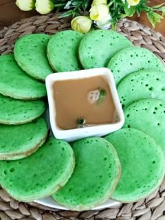 Foto resep Apem serabi pandan